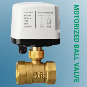 MOTORIZED BALL VALVE